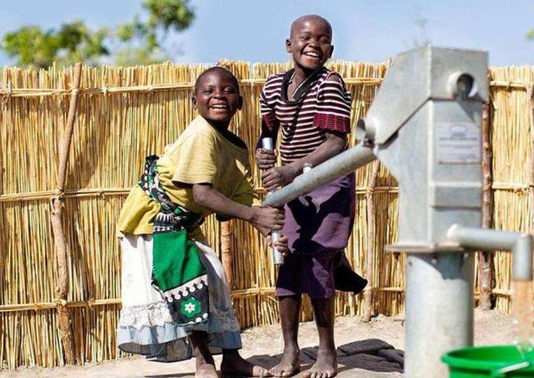 New clothes for highland children