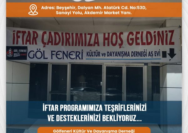 İftar Çadırı Etkinliğimiz