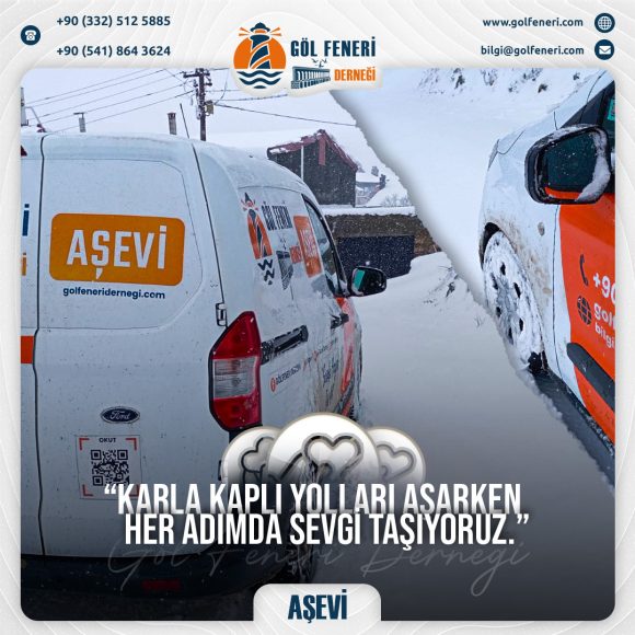 her adımda sevgi taşımaktan vazgeçmiyoruz.
